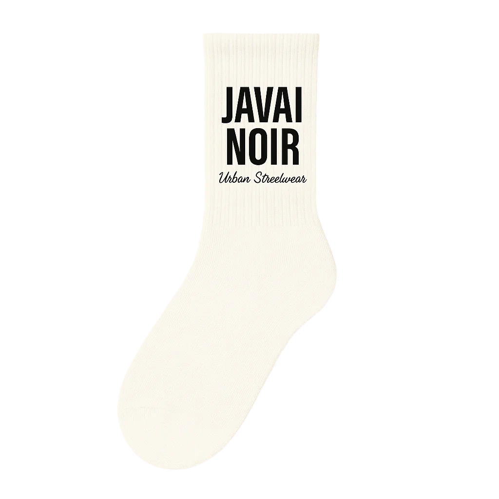 JAVAI NOIR Urban Streetwear Socks – 3 Color Options