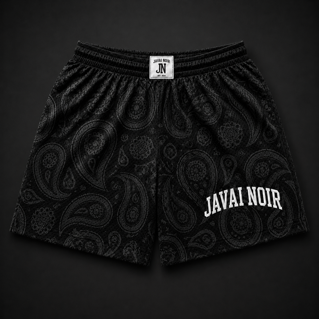 Noir Mesh Shorts