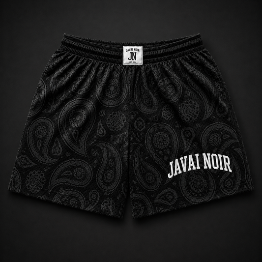 Noir Mesh Shorts